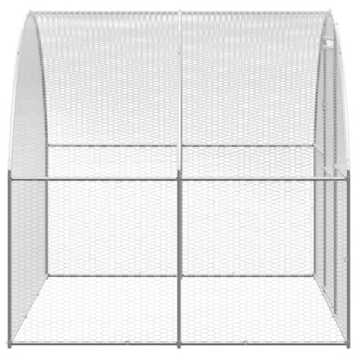 Kippenren 3x2x2 m gegalvaniseerd staal - Afbeelding 7