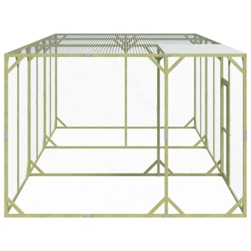 Kippenhok 600x300x200 cm geïmpregneerd massief grenenhout - Afbeelding 3