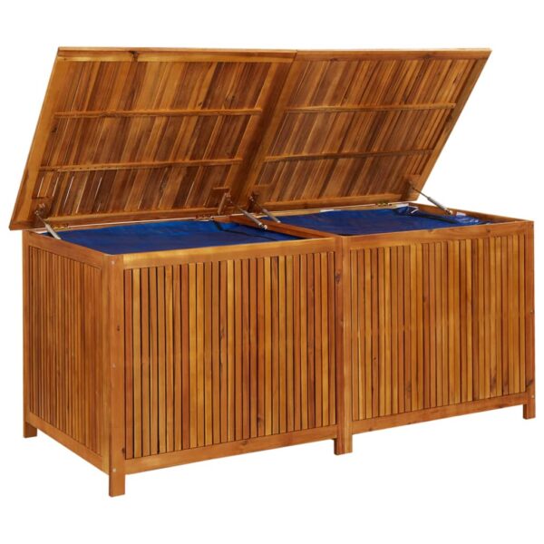 Tuinbox 175x80x75 cm massief acaciahout - Afbeelding 6