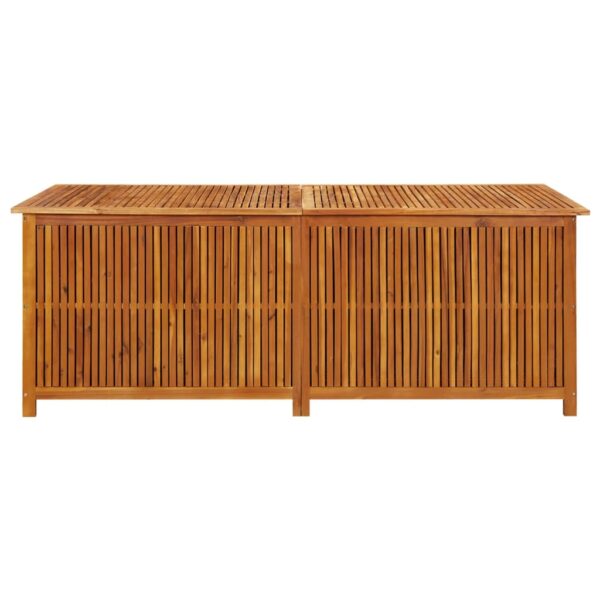 Tuinbox 200x80x75 cm massief acaciahout - Afbeelding 3