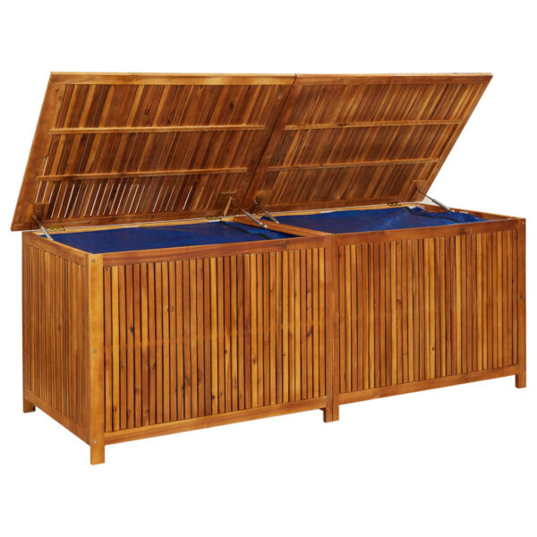 Tuinbox 200x80x75 cm massief acaciahout - Afbeelding 6