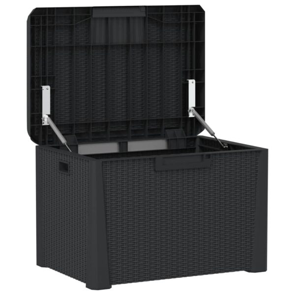 Tuinbox 125 L polypropeen antracietkleurig - Afbeelding 5