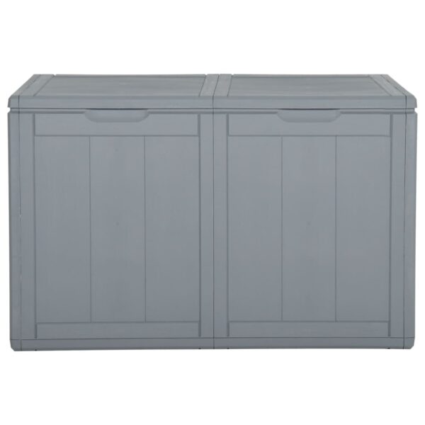 Tuinbox 180 L PP houtlook grijs - Afbeelding 3
