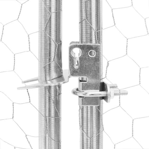 Kippenren 2,5x4x2,25 m gegalvaniseerd staal - Afbeelding 7