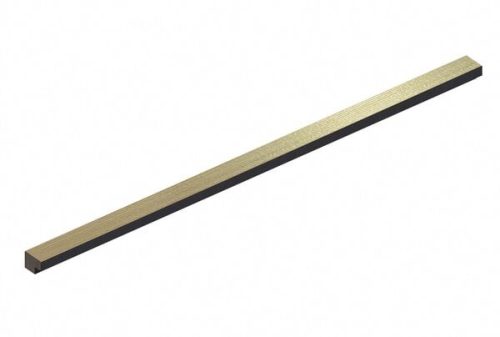 Oppio Eindlat Lattenwand kleur: Goud Geborsteld 280x6,5x2,8