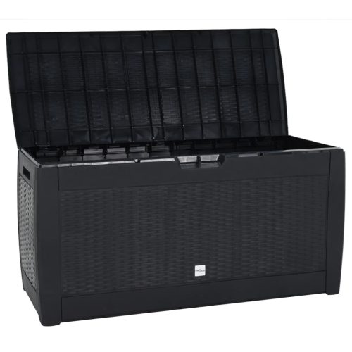 Tuinbox 119x48x60 cm polypropeen antracietkleurig - Afbeelding 5
