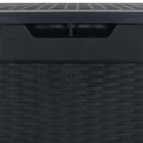 Tuinbox 119x48x60 cm polypropeen antracietkleurig - Afbeelding 7