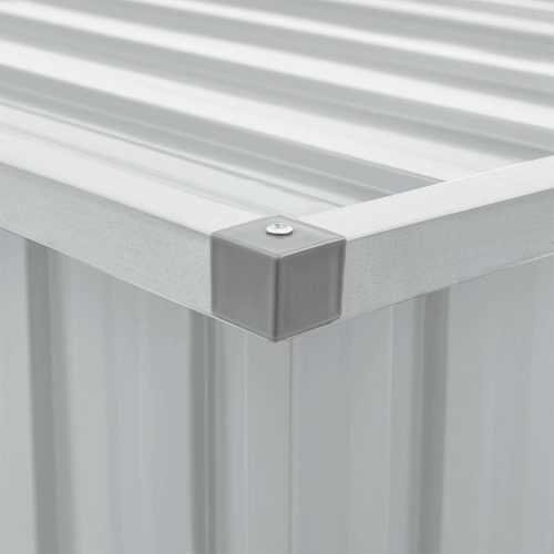 Tuinbox 129x67x65 cm grijs - Afbeelding 10