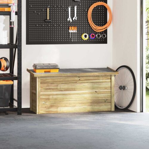 Opslagdoos 44x119x57 cm Geïmpregneerd Hout - Afbeelding 3