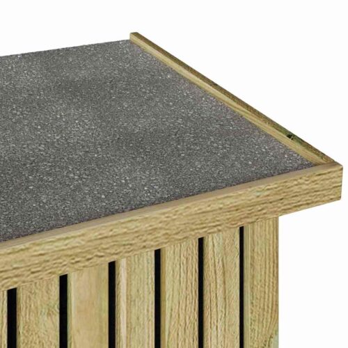 Opbergdoos 119x44x58,5 cm Behandeld Grenenhout - Afbeelding 8