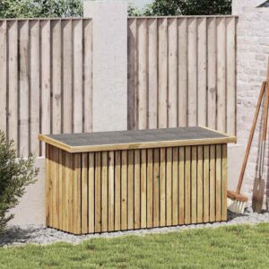 Opbergdoos 119x44x58,5 cm Behandeld Grenenhout