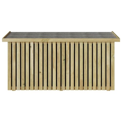 Opbergdoos 119x44x58,5 cm Behandeld Grenenhout - Afbeelding 5