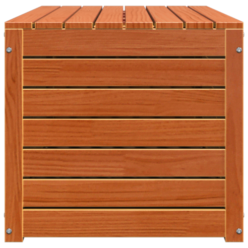 Tuinopslagdoos Wasbruin 101 x 50.5 x 46.5 cm Massief grenenhout - Afbeelding 7