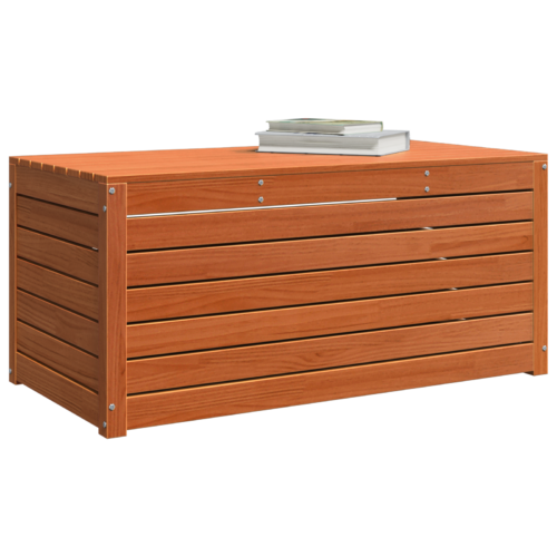 Tuinopslagdoos Wasbruin 101 x 50.5 x 46.5 cm Massief grenenhout - Afbeelding 3