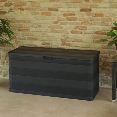 Tuinbox 117x45x56 cm zwart - Afbeelding 6