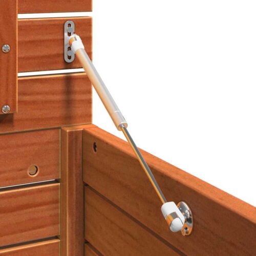 Tuinopslagdoos Wasbruin 101 x 50.5 x 46.5 cm Massief grenenhout - Afbeelding 10