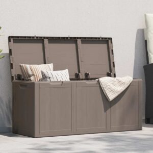 Tuinbox 270 L PP houtlook bruin