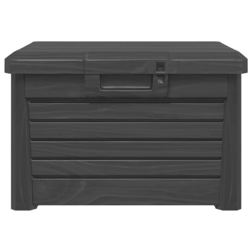 Kussenbox 73x50,5x46,5 cm polypropeen antracietkleurig - Afbeelding 5