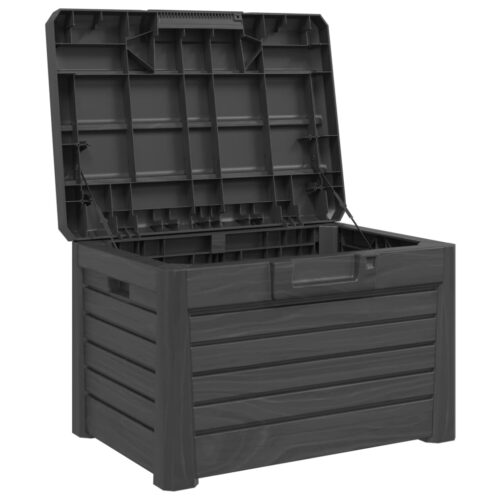 Kussenbox 73x50,5x46,5 cm polypropeen antracietkleurig - Afbeelding 8