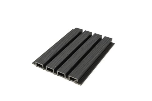 €29,95 Per Stuk - BLACK -  Zwarte strepen - Gevelbekleding – Composiet | 290 x 22 cm | Gevel | Tuin - Afbeelding 2