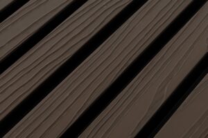 €29,95 Per Stuk - ROSEWOOD - Zwarte strepen - Gevelbekleding – Composiet | 290 x 22 cm | Gevel | Tuin |