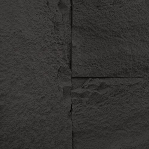 3D XL LIGHT BLACK Rotswand Wandpaneel 60x120 - Afbeelding 2
