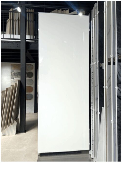€49 PER PANEEL - 120x280x0,3 cm - PVC Wandpaneel  WIT Hoogglans - Afbeelding 2