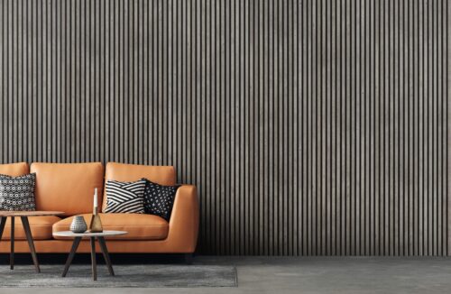 €69 PER PANEEL - 52x260 cm EXPLORE BETON akoestische wand panelen lattenwand met Vilt - Afbeelding 2