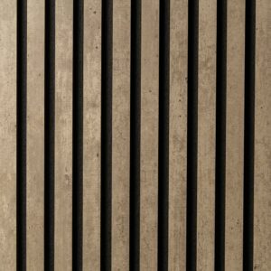 €69 PER PANEEL - 52x260 cm EXPLORE BETON akoestische wand panelen lattenwand met Vilt