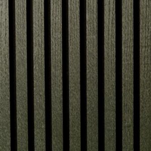 €69 PER PANEEL - 52x260 cm EXPLORE DIEP ZWART EIKEN akoestische wand panelen lattenwand met Vilt