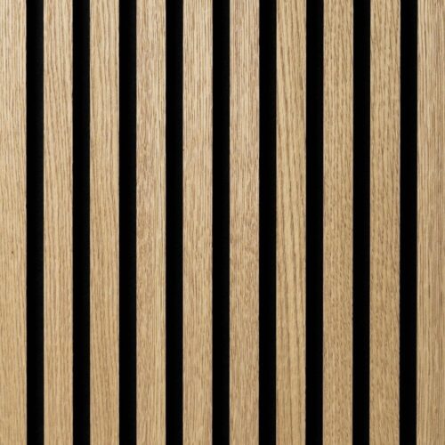 €69 PER PANEEL - 52x260 cm EXPLORE Hongaars Eiken akoestische wand panelen lattenwand met Vilt