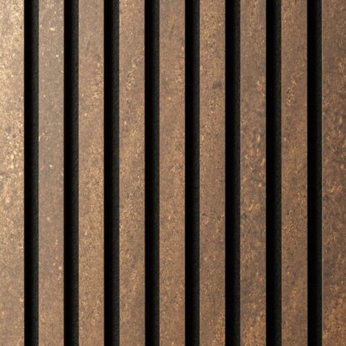 €69 PER PANEEL - 52x260 cm EXPLORE KOPER Kleur akoestische wand panelen lattenwand met Vilt