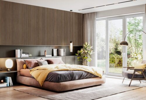 €69 PER PANEEL - 52x260 cm EXPLORE Olied Eiken akoestische wand panelen lattenwand met Vilt - Afbeelding 2