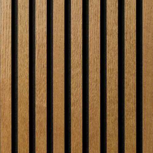 €69 PER PANEEL - 52x260 cm EXPLORE Olied Eiken akoestische wand panelen lattenwand met Vilt