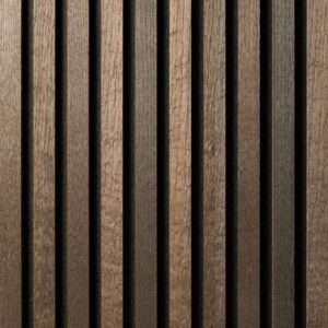 €69 PER PANEEL - 52x260 cm EXPLORE SMOKED oak akoestische wand panelen lattenwand met Vilt