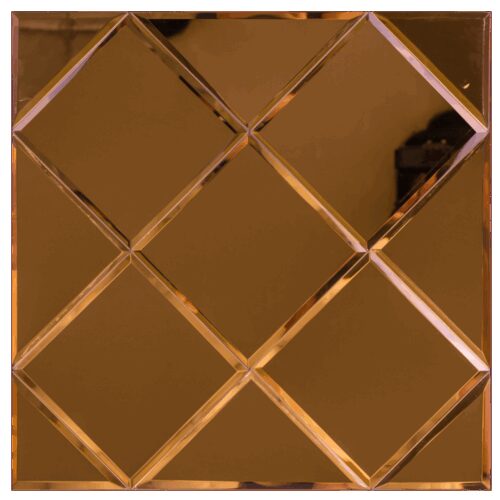 COPPER Glass  - Zelfklevend Mozaiek 300x300x4mm