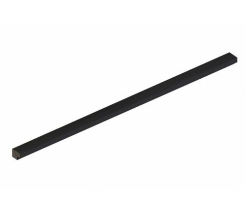 Eindlat Lattenwand kleur: Eiken Zwart 260x2,7x2,1