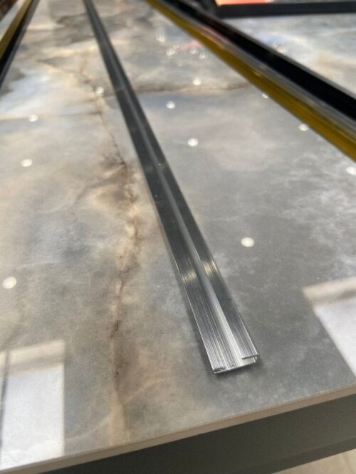 Eindprofiel tbv. PVC Wandpanelen - Zilver - Afbeelding 2