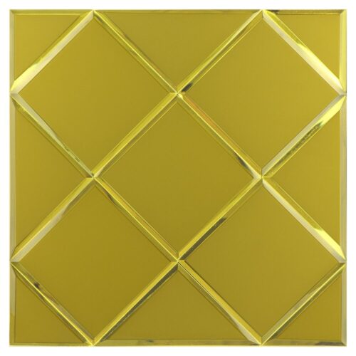 GOLD Glass Mat - Zelfklevend Mozaiek 300x300x4mm