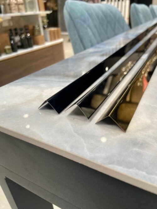Hoekprofiel tbv. PVC Wandpanelen - Goud - Afbeelding 2