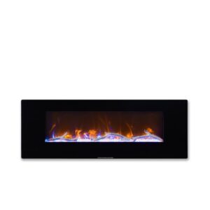 New York - 105 CM OPBOUW Elektrische Sfeerhaard MET VERWARMING + WIFI + APP FUNCTIE