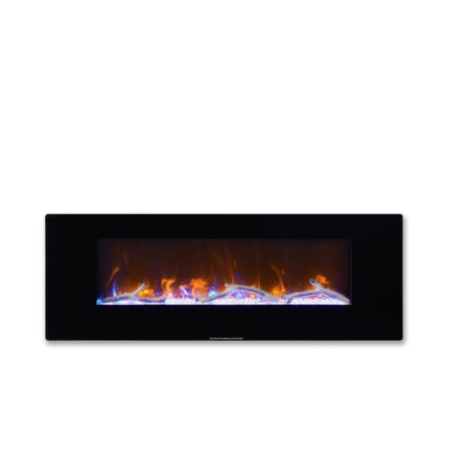 New York - 105 CM OPBOUW Elektrische Sfeerhaard MET VERWARMING + WIFI + APP FUNCTIE