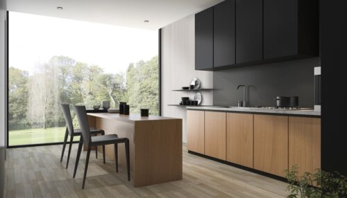 OPPIO Viltpaneel Beige JAPANDI - 60x280 cm - Brandvertragend & Geluiddempend