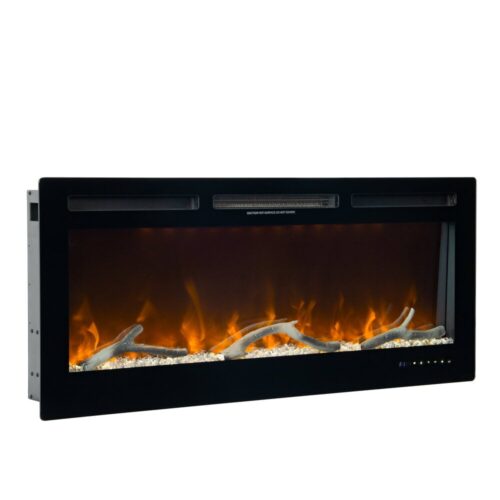 Paris - 105 CM INBOUW Elektrische Sfeerhaard MET VERWARMING + WIFI + APP FUNCTIE - Afbeelding 2