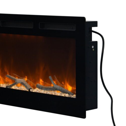 Paris - 152 CM INBOUW Elektrische Sfeerhaard MET VERWARMING + WIFI + APP FUNCTIE - Afbeelding 2
