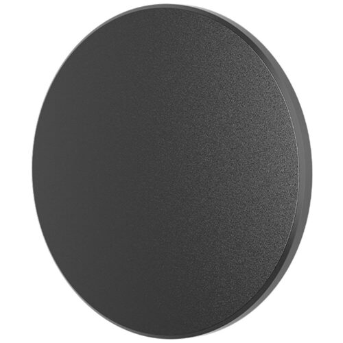 OPPIO Plinto - Zwart - Rond - LED Wandlamp - Voor Buiten en Binnen - Afbeelding 2
