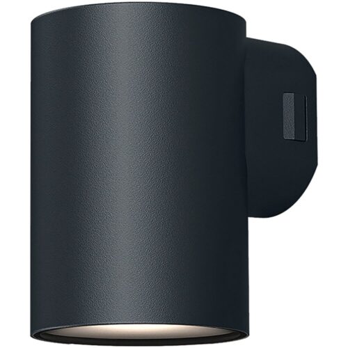 OPPIO Round - Down -Zwart - Rond - LED Wandlamp - Voor Buiten en Binnen - Afbeelding 2