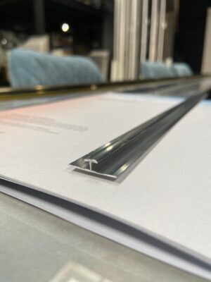 Tussenprofiel tbv. PVC Wandpanelen - Zilver