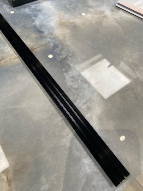 Tussenprofiel tbv. PVC Wandpanelen - Zwart - Afbeelding 2