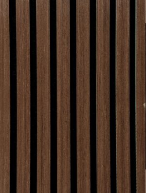 €45 PER PANEEL - 260x60 cm WENGE akoestische wand panelen lattenwand met Vilt